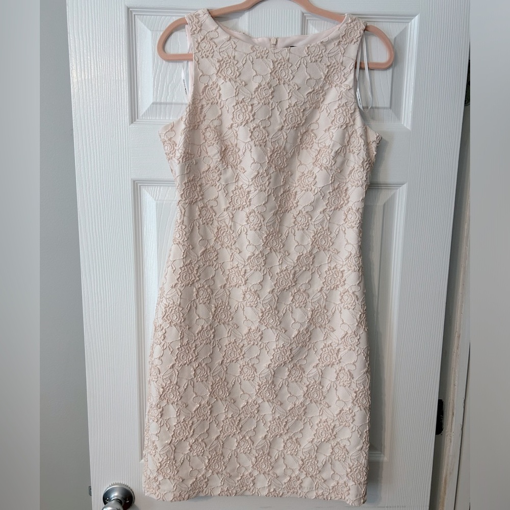 Donna Rico pink shimmery dress size 10, never worn